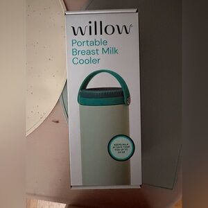 Willow Teal and Cream Breast Milk Cooler